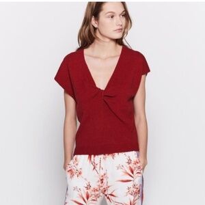 NWT Joie sweater Alenah size S linen cotton blend